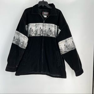 Jibani Italy Style VTG western cowboy Jacket XL